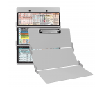 WhiteCoat Clipboard® Trifold - White Food Industry Edition